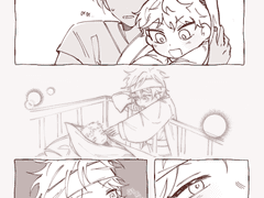 [아마기] 그냥 린네가 히이로를 귀여워하는