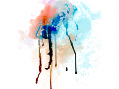 { 가벼운 순종의 반짝임.}