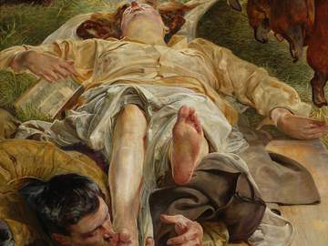 내가 죽어 누워 있을 때