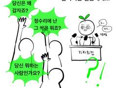 싹이 난 감자, 캐릭터 소개툰