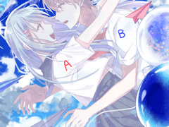 여름 2인 고정틀 커미션(닫음)