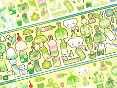 초록빛 후우링 스티커🎐🍀ㅣ 굿노트용