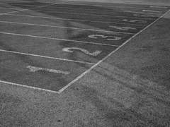 흑백사진_경기장 트랙