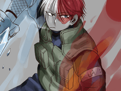 나의 히어로 아카데미아X나루토