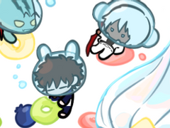 혈계전선 런치조 아크릴 키링 도안 판매