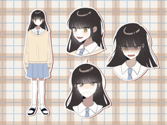 < 마법소녀가 된 이유 >