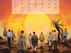 Face The Sun 버전 5월, 6월 달력