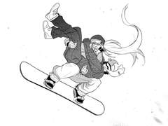 스키장 놀러간 사인방 애들