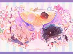 [X] 🍸 SD 고정틀 커미션 <진주조개 칵테일>