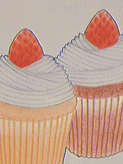 디저트 그림 모음