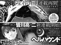 보석의 나라 다음달 22일부터 연재재개 된다고 해요