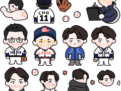 동원&진태 스티커