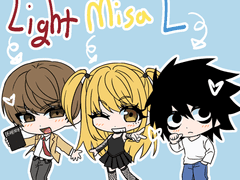 ~데스노트 아크릴 키링 도안 유료 배포~