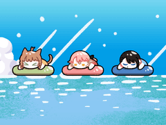 저 바다에 누워 커미션