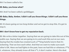 "Tell the world, Johnny Depp" 녹음파일 관련