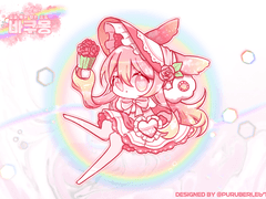 [001] 붉은 하늘 아래 장미 화원의 꿈