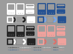 [굿노트 스티커] 음악 플레이리스트 등등