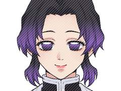 귀멸의칼날 증명사진 도안 (충주 시노부)