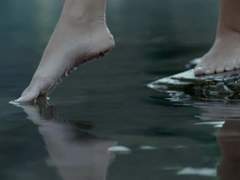 Traces of butterflies like soap bubbles