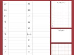 류님 굿노트 속지 4종