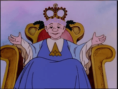 어린 아빠무밍 일행이 만난 변덕쟁이 할아버지 임금님