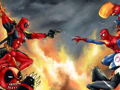 데드풀 킬즈 데드풀 vs 스파이더버스