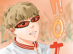 [세븐틴팬아트-준휘,명호]