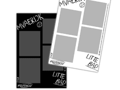 선우 인생네컷 프레임 도안 공유