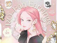 💎[C set] 달랑달랑 움직이는 3D 로판풍 귀걸이
