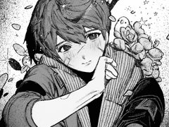 (X)무컨펌 흑백 초상화 타입