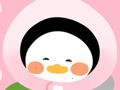 복숭아펭 태훈 인생네컷 프레임 도안 나눔