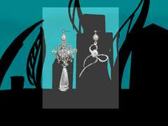 고대인 의상 컨셉 귀걸이