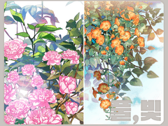 후보정을 원터치로, 풀과 빛 브러쉬