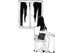 <GL>떨어지는 네가 물 위를 헤엄치는 것 같아서...