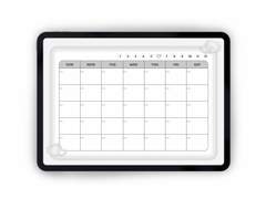 [전자노트] 반투명몽글(White) 다이어리 속지