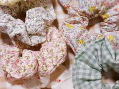 핸드메이드 스크런치