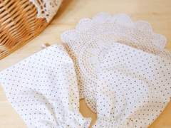 핸드메이드 프릴 팔토시