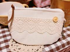 핸드메이드 광목 파우치