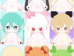 삐뽀 솜인형 도안 커미션