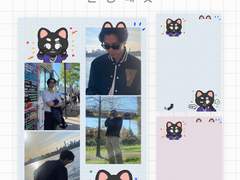 쟈니 인생네컷 프레임