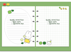 굿노트 6공 다이어리 속지