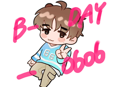 해찬 생일 키링 도안