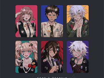 단간론파 포토카드 도안 (유료)