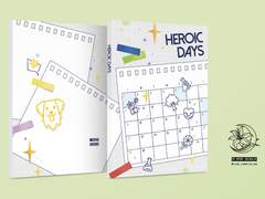 7월 디페 토요일/ 에리오스 만화 앤솔로지 HEROIC DAYS 인포