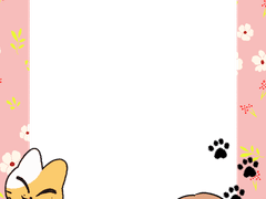 준 생일 투명포카 무료 도안 배포