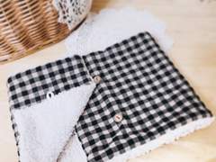 핸드메이드 루즈핏 단추 넥워머