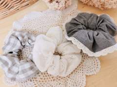 핸드메이드 스크런치