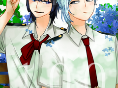 2인 반신 풀채색 커미션