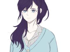 마후유 사복 낙서