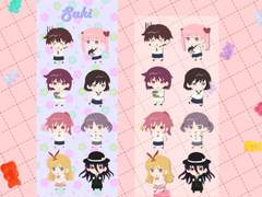 [사키] 스티커 도안 배포